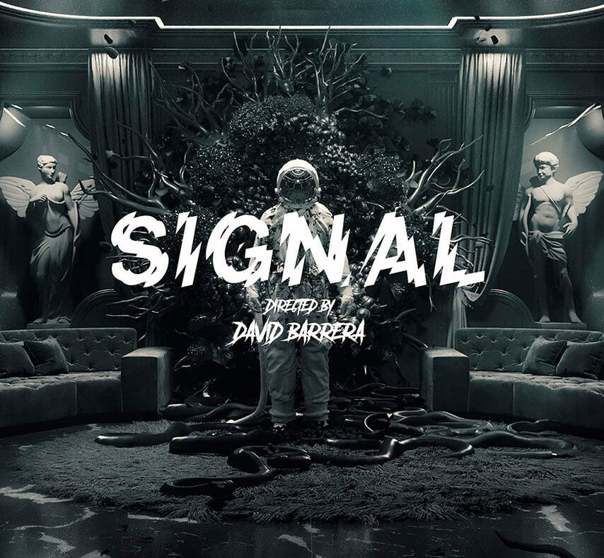 Signal movie poster. Directed by David Barrera.